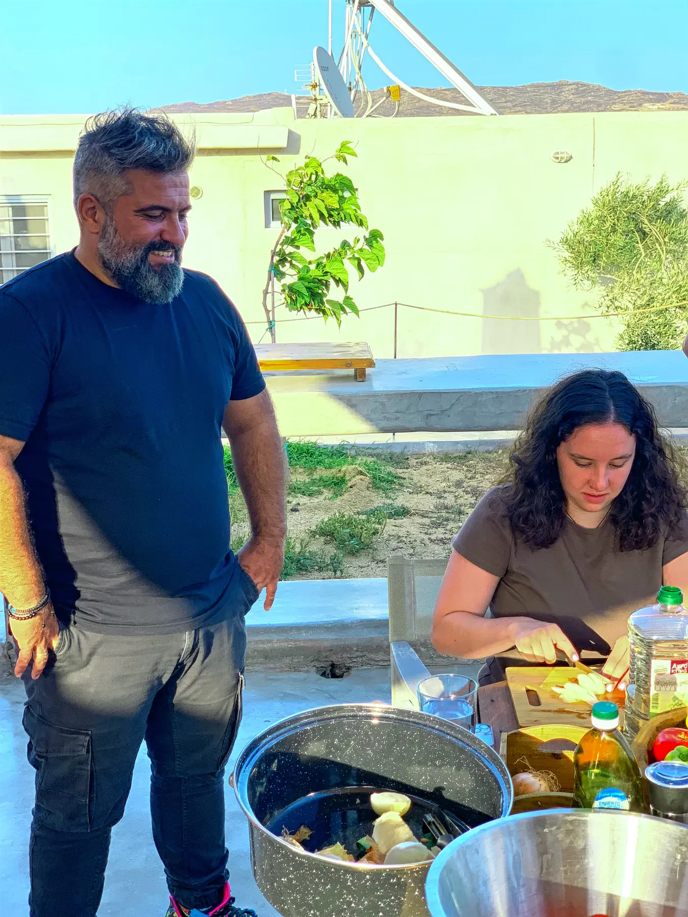 Private Mykonian Cooking Class at Kafedena's Village 2