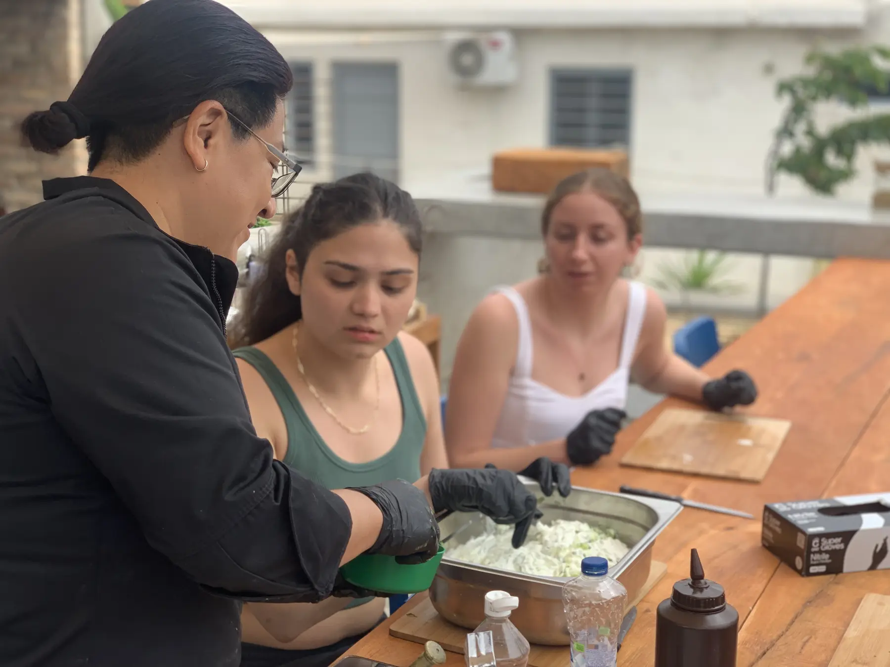 Hands-on cooking at Kafedena's Village