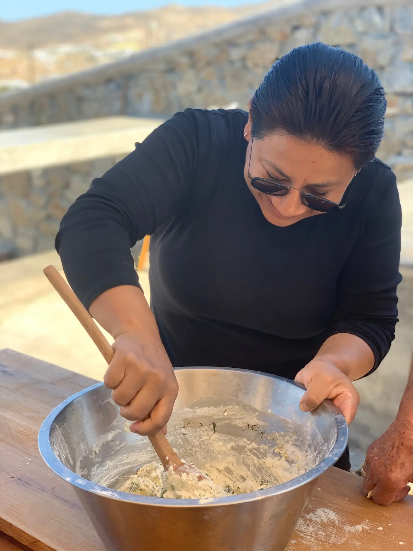 Private Mykonian Cooking Class at Kafedena's Village 4